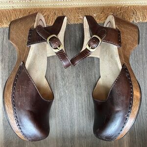 Dansko leather Mary janes